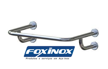 Barra de apoio aço inox